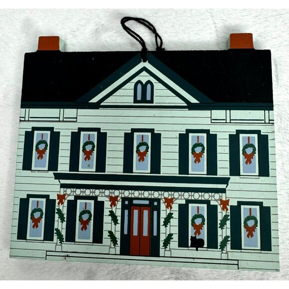 Cats Meow Village Limited Edition Ornaments - Christmas 1996 - complete set of 6 - Picture 6 of 10